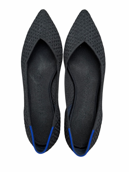 Rothy's Shoes - Rothy’s The Point Black Honeycomb Flats 6.5